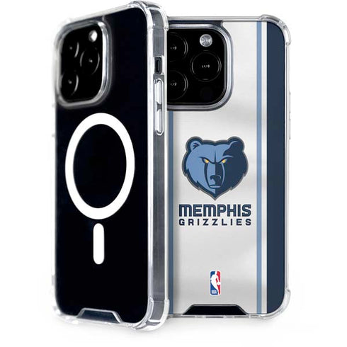NBA Memphis Grizzlies Home Jersey iPhone 15 Pro MagSafe Case